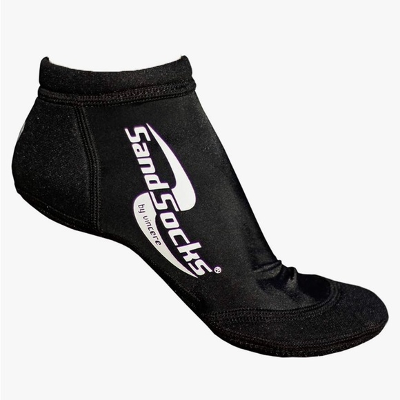 NEW Sand Socks Vincere Sprite Low-Top Black Size L - Picture 6 of 7